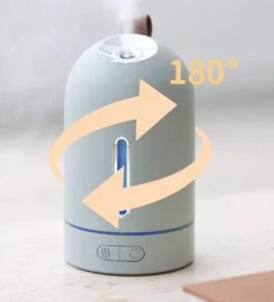 Diffuseur D' Aroma Portable Rotatif - Diffuseur D'arôme - 260ml - Humidificateur - Diffuseur D'arôme - Cadeau De Noël -Jingle Bells Boutique 1090x1200