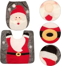 Flightmode - Décoration De Noël Rayinblue Pour Siège De Toilette, Couvercle De Couvercle De Toilette Et Tapis De Toilette, Décor De Père Noël 13 Flightmode - Décoration De Noël Rayinblue Pour Siège De Toilette, Couvercle De Couvercle De Toilette Et Tapis De Toilette, Décor De Père Noël -Jingle Bells Boutique 1107x1200