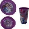 Vaisselle Vaisselle Pour Enfants Frozen - Service De Vaisselle - Violet - Plastique - Tasse / Kom / Assiette - 3 Pièces - Sinterklaas - Noël - Cadeau -Jingle Bells Boutique 1134x1200