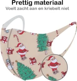Masque Mondkapjes Lavable De Noël Masques Faciaux Crème Non Medisch - 10x 9 Masque Mondkapjes Lavable De Noël Masques Faciaux Crème Non Medisch - 10x -Jingle Bells Boutique 1144x1200 2