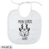 Bavoir Wit Mon Premier Noël Avec Une Image D'un élan Câlin * Snoes * Cadeau De Maternité * Cadeau De Naissance * Noël De Bébé * Cadeau De Noël De Bébé -Jingle Bells Boutique 1159x1200 1