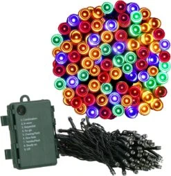 Lumières De Éclairage De Noël Springos | 5.5m | Batterie | 50 LED | Multicolore -Jingle Bells Boutique 1169x1200 3