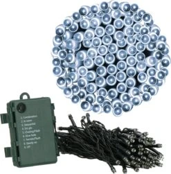 Lumières De Éclairage De Noël Springos | 5.5m | Batterie | 50 LED | Blanc Froid -Jingle Bells Boutique 1180x1200 2