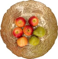 Décoration Déco/coupe à Fruits - Or - Verre - D40 Cm - Rond Design De Noël -Jingle Bells Boutique 1181x1200 1