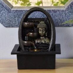 Intérieur Fontaine Pour L' Intérieur Essan Relax Bouddha Obtenez Zen Eau Pour Fonction De Votre Maison Fontaine De Noël Cadeau De Noël Nouveau Cadeau De Nouvel An Cadeau De Noël Année De Fin De L'année Cadeau