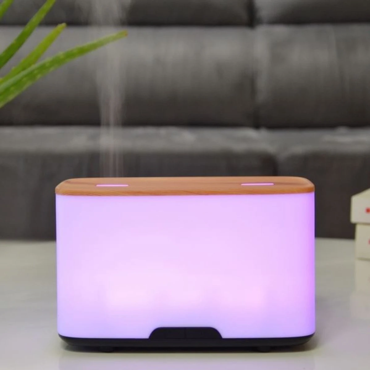 Diffuseur D' Aroma Ultrasonic Duo 11 Cm De Haut - Y COMPRIS LES HUILES DE PARFUM - Diffuseur D'air - Nébuliseur D'air - Atomiseur D'air - Assainisseur D'air - Arôme - Cadeau - Cadeau - Cadeau - Nouvel An - Noël - Anniversaire 3 Diffuseur D' Aroma Ultrasonic Duo 11 Cm De Haut - Y COMPRIS LES HUILES DE PARFUM - Diffuseur D'air - Nébuliseur D'air - Atomiseur D'air - Assainisseur D'air - Arôme - Cadeau - Cadeau - Cadeau - Nouvel An - Noël - Anniversaire