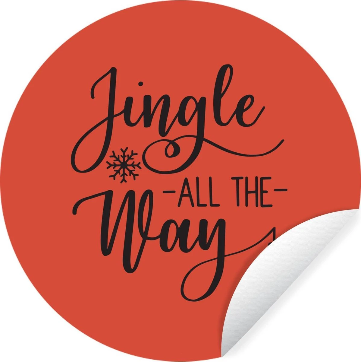Citation De Noël Jingle Tout Le Chemin Sur Un Fond Rouge Sticker Papier Peint Cercle Mural - 80x80 Cm - Peinture Ronde - Cercle De Papier Peint - Cercle Mural - Cercle Vivant - Autocollant Et Découpe Ronde 3 Citation De Noël Jingle Tout Le Chemin Sur Un Fond Rouge Sticker Papier Peint Cercle Mural - 80x80 Cm - Peinture Ronde - Cercle De Papier Peint - Cercle Mural - Cercle Vivant - Autocollant Et Découpe Ronde