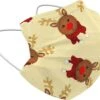 Masque Facial Masque Facial Jetable De Noël Mondkapjes Non Medisch Universels - Jaune X Renne -Jingle Bells Boutique 1200x1007 1