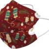 Masque Facial Masque Facial Jetable Noël Mitaines Non Medisch Universelles