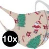 Masque Mondkapjes Lavable De Noël Masques Faciaux Crème Non Medisch - 10x 1 Masque Mondkapjes Lavable De Noël Masques Faciaux Crème Non Medisch - 10x -Jingle Bells Boutique 1200x1022 2