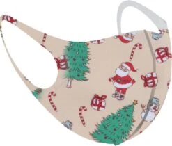 Masque Facial Masque Facial Lavable De Noël Mondkapjes Non Medisch - Crème