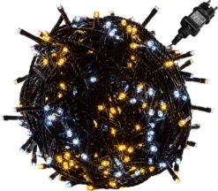 Éclairage De Noël Lumineuses - Éclairage De Fête Lumineuses - Éclairage De Noël Éclairage De Noël Extérieur - Pour L' Décorations De Noël Et L'extérieur - 40 M - Froid Chaud