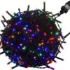 Éclairage De Noël Lumineuse - Éclairage De Fête Lumineuse - Éclairage De Noël Éclairage De Noël Extérieur - Pour Décorations De Noël Et Extérieur - 10 M - Multicolore