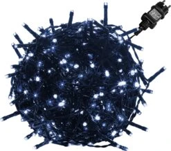 Éclairage De Noël Lumineuse - Éclairage De Fête Lumineuse - Éclairage De Noël Lumineuse Éclairage De Noël - Pour Décorations De Noël Et Extérieur - 5 M - Blanc Froid