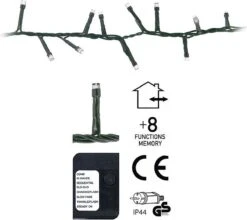 Micro Cluster Éclairage De Noël 1500 LEDs 30m Wit - Guirlande Lumineuse Noël - It's All About Christmas™ -Jingle Bells Boutique 1200x1068 2