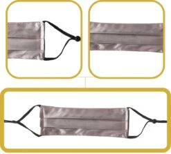 Masque Buccal En Satin Lavable | Champagne | Avec Du Coton | Masque Buccal En Soie | Noël -Jingle Bells Boutique 1200x1084 1