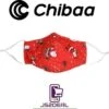 Chibaa - JS2DEAL - Thema De Noël Rouge - Masque En Coton Masque Réutilisable Lavable Avec 1 Filtre PM2.5 Remplaçable