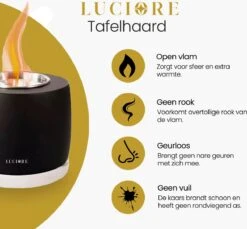 Cheminée De Table Luciore® - Sfeerhaard Au Bioéthanol - Alternative à La Bougie - Cadeau De Noël Sous Le Sapin 15 Cheminée De Table Luciore® - Sfeerhaard Au Bioéthanol - Alternative à La Bougie - Cadeau De Noël Sous Le Sapin -Jingle Bells Boutique 1200x1113