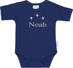 Porte-documents Bébé Bleu Et Barboteuse De Noël - Manches Longues Noires - Avec Son Propre Nom - NL Baby Koffertje Blauw & Kerst-rompertje - Zwart Lange Mouw - Met Eigen Naam