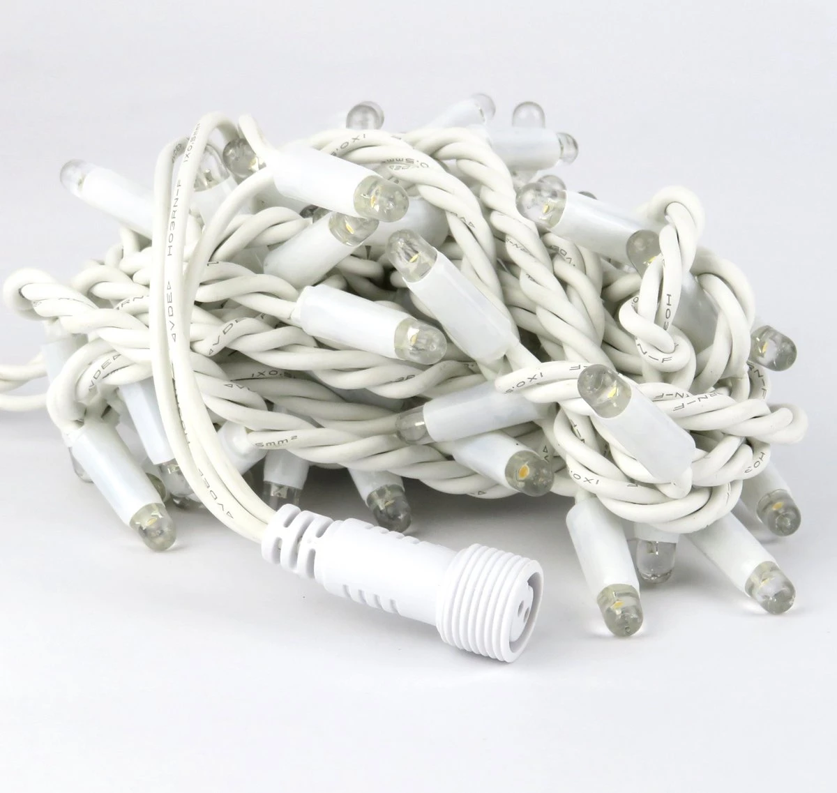 Éclairage De Noël à LED - 50 Mètres Connectables - 500 Points Lumineux - IP65 étanche - Blanc Extra Chaud 2200K - Câble En Caoutchouc De Haute Qualité - Économe En énergie 30W - Incl. Fiche 4 Éclairage De Noël à LED - 50 Mètres Connectables - 500 Points Lumineux - IP65 étanche - Blanc Extra Chaud 2200K - Câble En Caoutchouc De Haute Qualité - Économe En énergie 30W - Incl. Fiche – Image 2