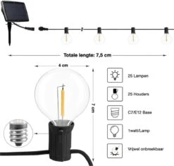 Guirlande Lumineuse Solar Mea Manu® - 25 LED - 7,5 Mètres - Blanc Chaud - Éclairage Solaire De Jardin - Économie D' Énergie - Éclairage De Éclairage De Noël - Éclairage De Fête De Fête 16 Guirlande Lumineuse Solar Mea Manu® - 25 LED - 7,5 Mètres - Blanc Chaud - Éclairage Solaire De Jardin - Économie D' Énergie - Éclairage De Éclairage De Noël - Éclairage De Fête De Fête -Jingle Bells Boutique 1200x1143 2