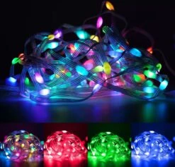 XLight - Éclairage De Noël RVB De 10 Mètres - Télécommande Incluse - Bluetooth Et Application -Jingle Bells Boutique 1200x1150 3