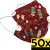 Masque Facial De Noël Masque Facial Jetable Mitaines Non Medisch Rouge - 50 Pièces 2 Masque Facial De Noël Masque Facial Jetable Mitaines Non Medisch Rouge - 50 Pièces -Jingle Bells Boutique 1200x1160 1