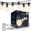 Guirlande Lumineuse Seventh Studio - LED - Guirlande Lumineuse Extérieure - Éclairage De Noël Extérieures - Guirlande Lumineuse - Câble Barbelé - Éclairage De Fête - Câble Barbelé Extérieur - 15 Mètres -Jingle Bells Boutique 1200x1165