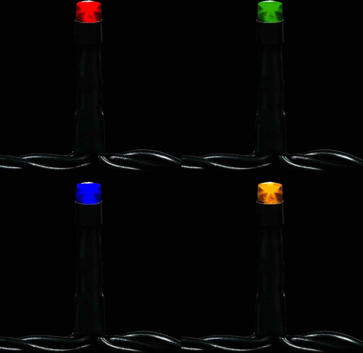 Éclairage De Noël Lumineuse - Éclairage De Fête Lumineuse - Éclairage De Noël Éclairage De Noël Extérieur - Pour Décorations De Noël Et Extérieur - 10 M - Multicolore 7 Éclairage De Noël Lumineuse - Éclairage De Fête Lumineuse - Éclairage De Noël Éclairage De Noël Extérieur - Pour Décorations De Noël Et Extérieur - 10 M - Multicolore – Image 5