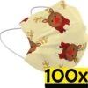 Masque Facial De Noël Masque Facial Jetable Renne Non Medisch Jaune - 100 Pièces 1 Masque Facial De Noël Masque Facial Jetable Renne Non Medisch Jaune - 100 Pièces -Jingle Bells Boutique 1200x1169 2