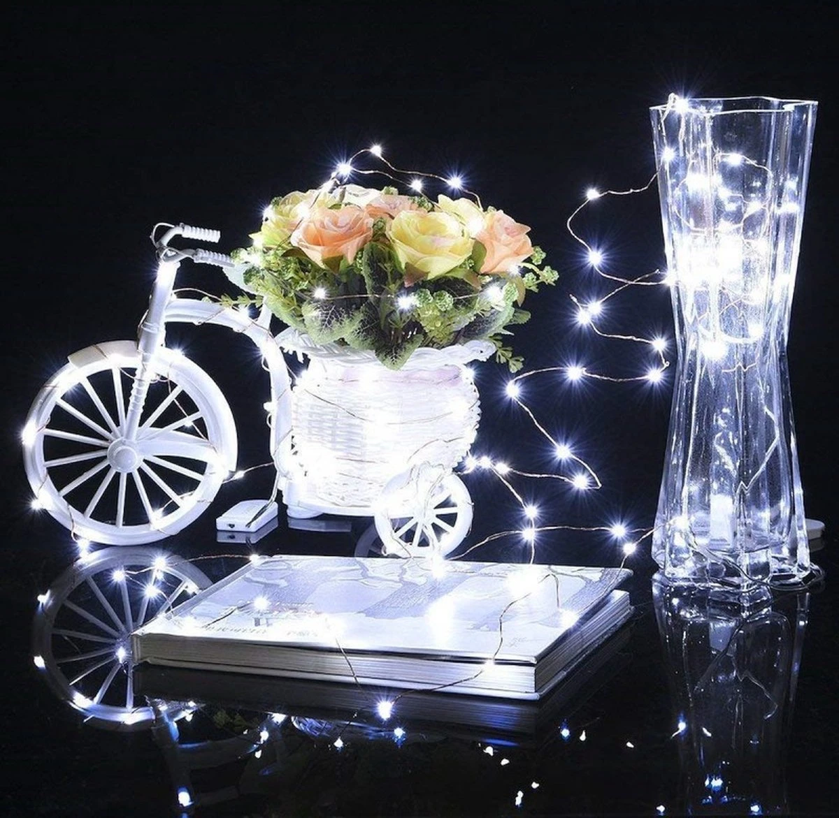 Lumières De Éclairage De Noël Springos | Intérieur & Extérieur | 48 M + 3 M De Cordon | 480 LED | Blanc Froid 6 Lumières De Éclairage De Noël Springos | Intérieur & Extérieur | 48 M + 3 M De Cordon | 480 LED | Blanc Froid – Image 4