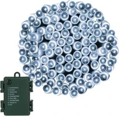 Lumières De Éclairage De Noël Springos | 5.5m | Batterie | 50 LED | Blanc Froid -Jingle Bells Boutique 1200x1172 3