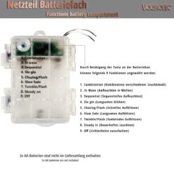 Éclairage De Fête De Fête - Éclairage De Noël De Jardin - Guirlandes Lumineuses - Lumières De Fête - Pour L'intérieur Et L'extérieur - Avec Télécommande - 10 M - Multicolore -Jingle Bells Boutique 1200x1177 35