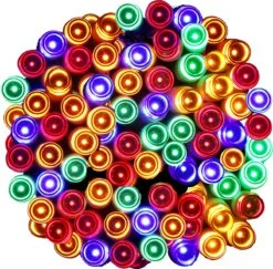 Lumières De Éclairage De Noël Springos | 5.5m | Batterie | 50 LED | Multicolore -Jingle Bells Boutique 1200x1181 1