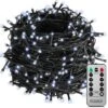Lumières De Éclairage De Noël Monzana 200 LED - Avec Télécommande - Wit Froid