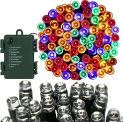 Lumières De Éclairage De Noël Springos | 5.5m | Batterie | 50 LED | Multicolore -Jingle Bells Boutique 1200x1191 5