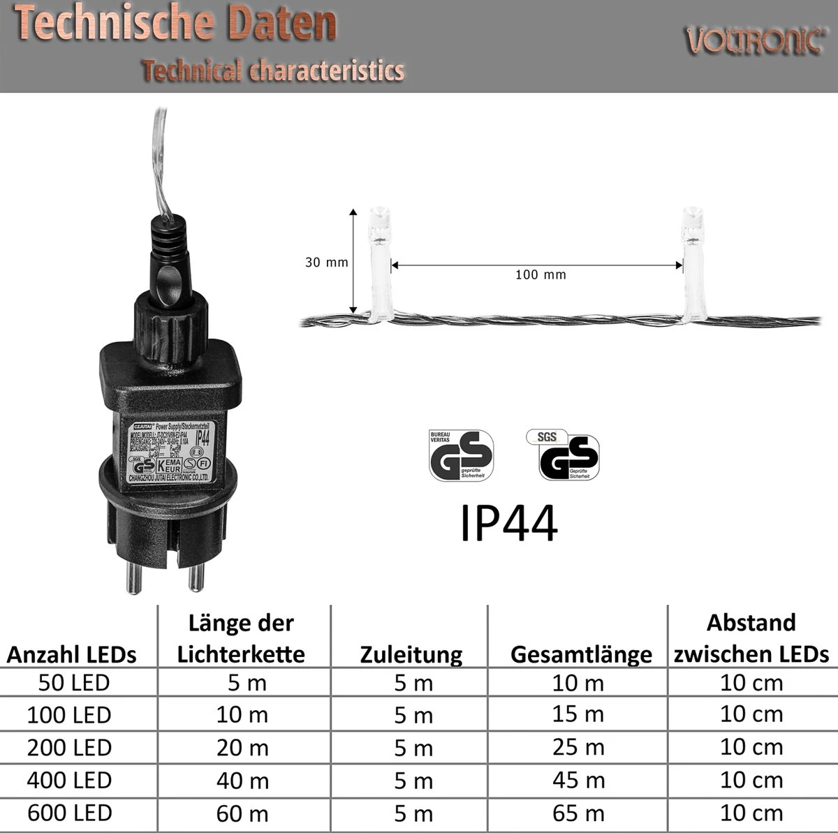 Éclairage De Noël Lumineuse - Éclairage De Fête Lumineuse - Éclairage De Noël Éclairage De Noël Extérieur - Pour Décorations De Noël Et Extérieur - 10 M - Multicolore 8 Éclairage De Noël Lumineuse - Éclairage De Fête Lumineuse - Éclairage De Noël Éclairage De Noël Extérieur - Pour Décorations De Noël Et Extérieur - 10 M - Multicolore – Image 6