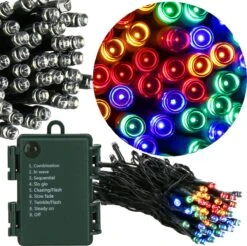 Lumières De Éclairage De Noël Springos | 5.5m | Batterie | 50 LED | Multicolore -Jingle Bells Boutique 1200x1193 25