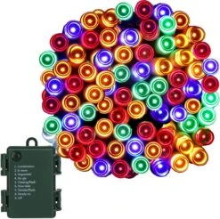 Lumières De Éclairage De Noël Springos | 5.5m | Batterie | 50 LED | Multicolore -Jingle Bells Boutique 1200x1197 3