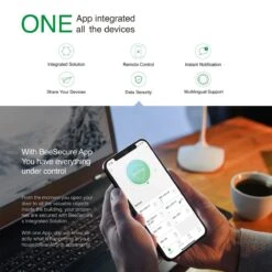 Kit De Démarrage De Noël BeeSecure Smart Home Pour La Maison | Un Contrôleur BEE Hub Zigbee Smart Center | Un Capteur Duer/fenêtre | Un Capteur De Vibrations | Contrôle D'application à Distance -Jingle Bells Boutique 1200x1199 1