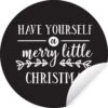 Citation De Noël Ayez Un Joyeux Petit Noël Avec Un Fond Noir Sticker Papier Peint Cercle Mural - 50x50 Cm - Peinture Ronde - Cercle Papier Peint - Cercle Mural - Cercle Vivant - Autocollant & Découpe Ronde -Jingle Bells Boutique 1200x1200 101