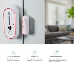 Kit De Démarrage De Noël BeeSecure Smart Home Pour La Maison | Un Contrôleur BEE Hub Zigbee Smart Center | Un Capteur Duer/fenêtre | Un Capteur De Vibrations | Contrôle D'application à Distance -Jingle Bells Boutique 1200x1200 114