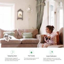 Kit De Démarrage De Noël BeeSecure Smart Home Pour La Maison | Un Contrôleur BEE Hub Zigbee Smart Center | Un Capteur Duer/fenêtre | Un Capteur De Vibrations | Contrôle D'application à Distance -Jingle Bells Boutique 1200x1200 116