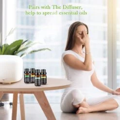 Huiles 12 Pièces - 100% Pures Et Naturelles - Convient Pour Diffuseur D' Aroma - Ensemble D'huiles Essentielles - Biologiquement Prouvé - Aroma Biologique - Le Meilleur Ensemble De Parfums éprouvés - Cadeau - Cadeau - Noël -Jingle Bells Boutique 1200x1200 149