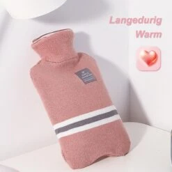 Colorful Sun® Bouillotte - 2 Litres - Bouillotte Avec Housse - Sac à Eau Chaude - Peluche - Cadeaux De Noël Chauds Pour L'hiver - Orange -Jingle Bells Boutique 1200x1200 163