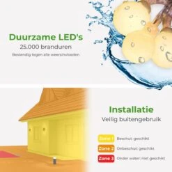 Apaiser Les Éclairage De Noël à L'extérieur Et à L'intérieur - Guirlandes Lumineuses - Guirlandes Lumineuses - Guirlandes Lumineuses - Guirlandes Lumineuses - LED Wit Chaud - 10 Mètres - Étanche -Jingle Bells Boutique 1200x1200 182