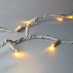 Éclairage De Noël à LED - 10 Mètres Liables - 100 Points Lumineux - IP65 étanche - Blanc Chaud 2700K - Câble En Caoutchouc De Haute Qualité - Économe En énergie 6W - Incl. Fiche -Jingle Bells Boutique 1200x1200 208