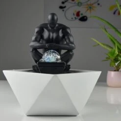Intérieur Fontaine Moderne Monsieur Zen Devenez Relax Fonctionnalité Eau Pour La Maison Fontaine De Noël Cadeau De Noël Nouveau Cadeau De Nouvel An Cadeau De Noël Année De Fin De L'année Cadeau