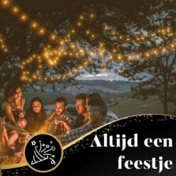 Homèlle Cordon Lumineux 50 LED - 15 Mètres - Blanc Chaud - Eclairage De Jardin - Eclairage De Éclairage De Noël - Eclairage Éclairage Extérieur - Guirlande Lumineuse - Guirlande Lumineuse - Transparent -Jingle Bells Boutique 1200x1200 321