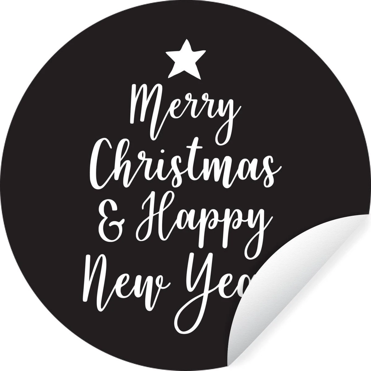 Noël Citation Joyeux Noël Et Happy Année Sur Un Autocollant Fond Noir Cercle Mur Papier Peint - 80x80 Cm - Peinture Rond - Cercle De Papier Peint - Cercle De Mur - Cercle Vivant - Auto-adhésif Découpe Et Rond 3 Noël Citation Joyeux Noël Et Happy Année Sur Un Autocollant Fond Noir Cercle Mur Papier Peint - 80x80 Cm - Peinture Rond - Cercle De Papier Peint - Cercle De Mur - Cercle Vivant - Auto-adhésif Découpe Et Rond